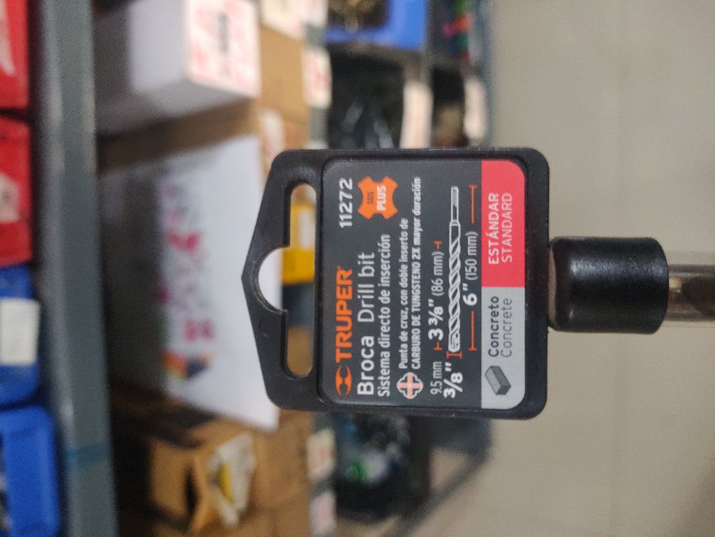 Barrena Broca P/Concreto Hilti 3/8x6 Truper