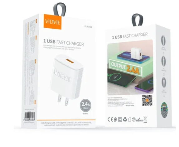 Cabezas Vidvie USB-TipoC 3A