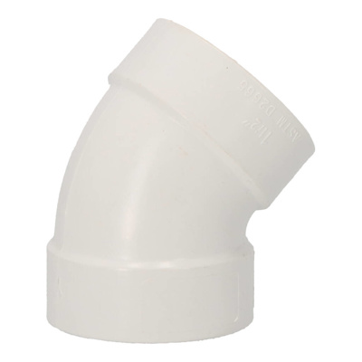 Codo Pvc Drenaje 1-1/2 X 45