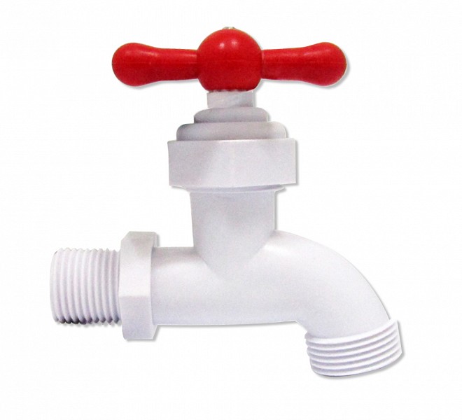 Llave Chorro Plastica 3/4