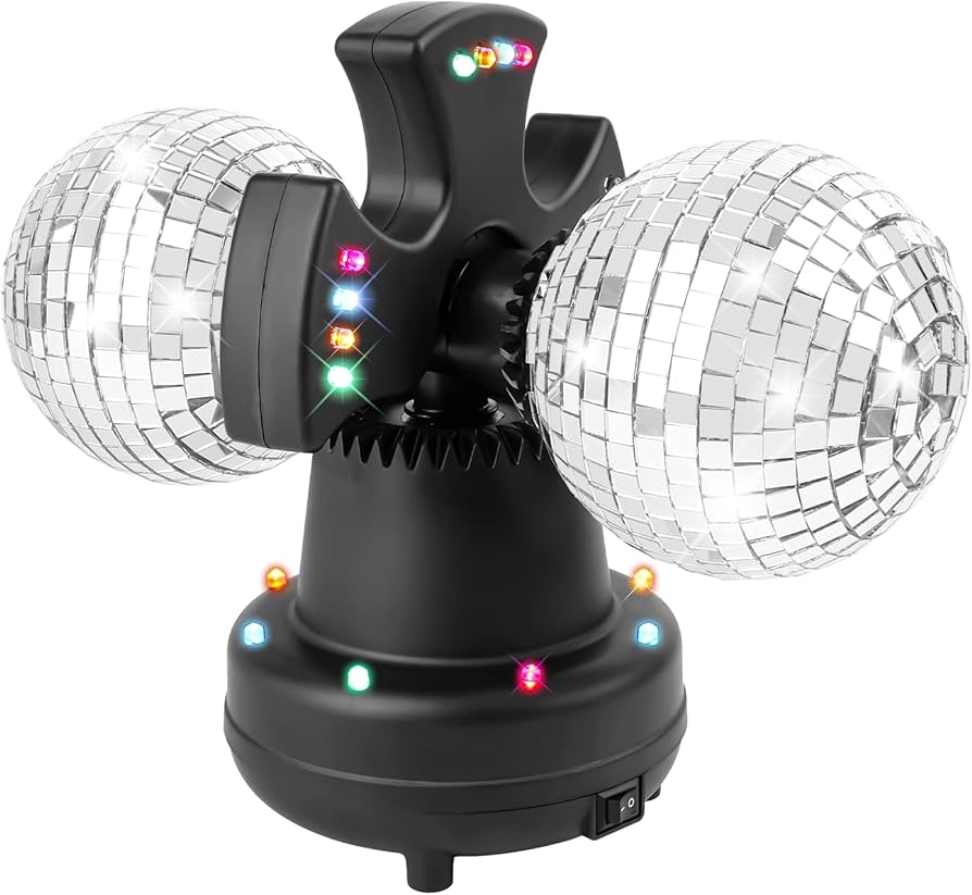 Luces Decorativas Doble En Forma De Disco