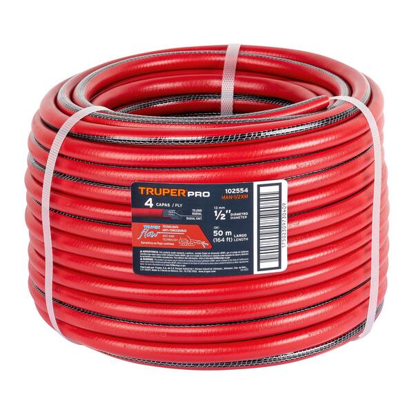 Manguera De Agua Reforzada Truper 1/2 X 65