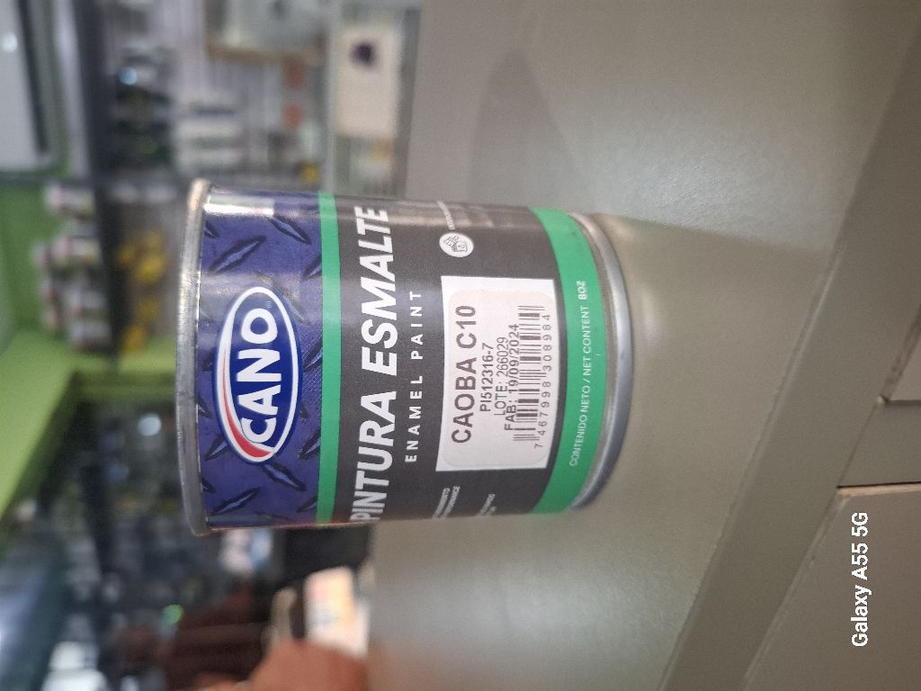 Pintura Esmalte Caoba 1/16