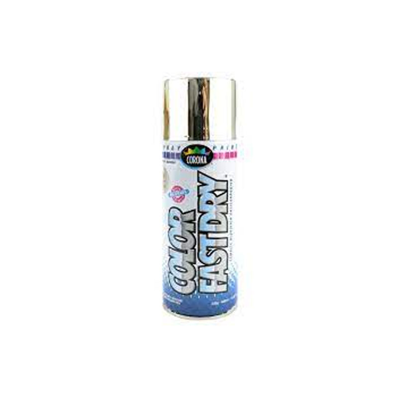 Pintura Spray Plateado (Bright Chrome 318)
