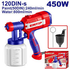 Pistola de pintar 450W Emtop