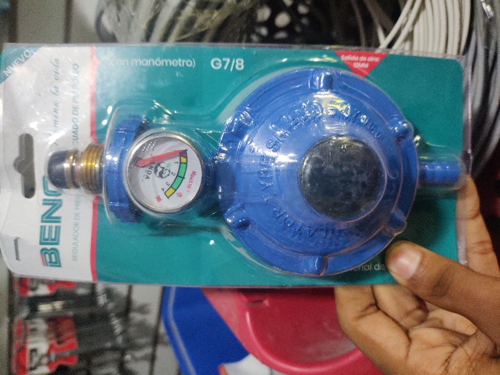 Regulador De Gas Con Reloj