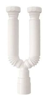 Sifon Flexible Doble P/Fregadero