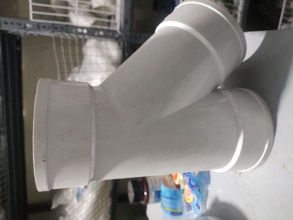 Tee PVC Drenaje De 1-1/2