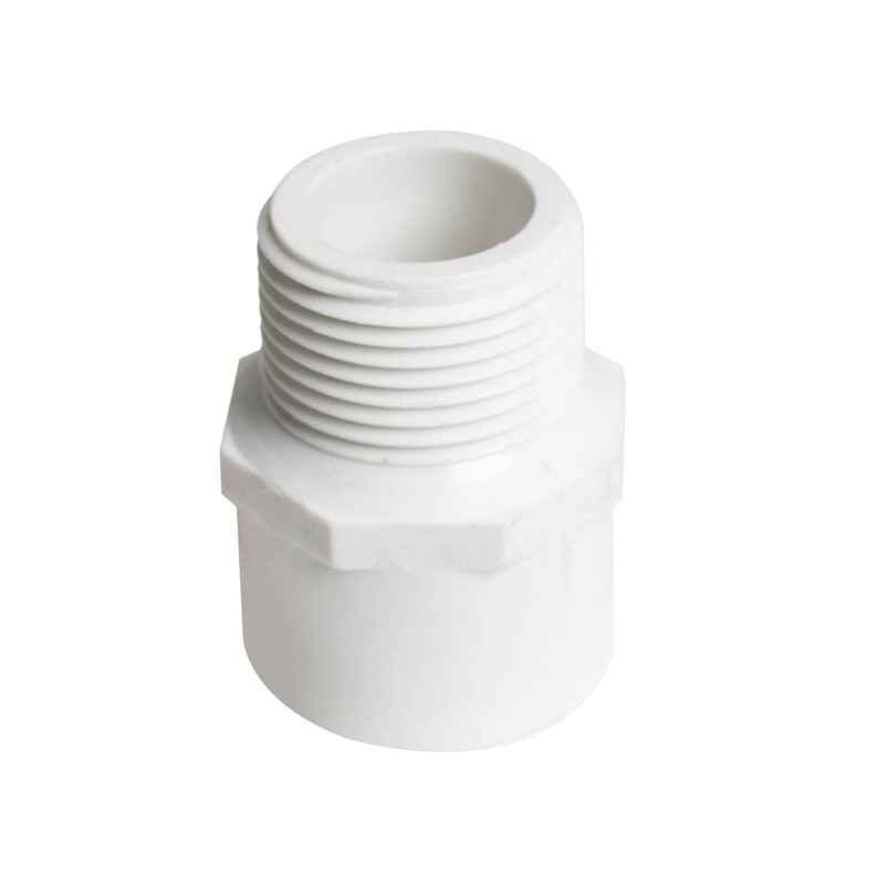 Adaptador PVC Macho De 1