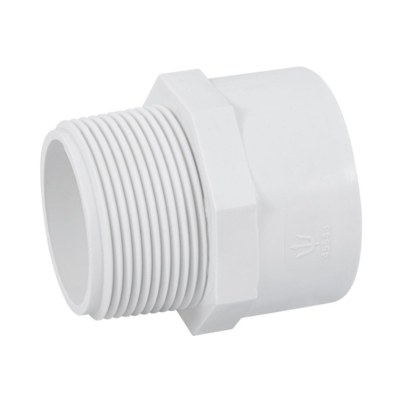 Adaptador Pvc Macho De 1-1/2