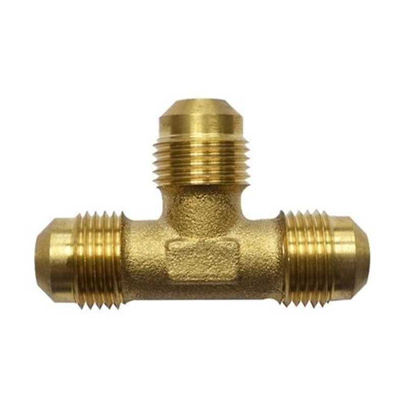 Adaptador Tee De Cobre P/Manguera De Gas