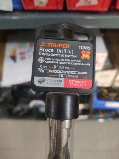 [SDFSD230] Barrena Broca P/Concreto Hilti 5/8x12 Truper