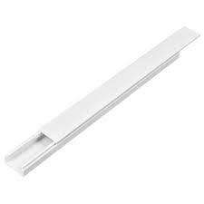 [CANALETAPLASTICA1/2] Canaleta Plast. Adhesiva De 1/2 X10