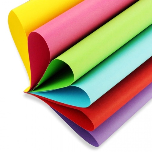 [CARTULINAROJA] Cartulina Colores Intenso