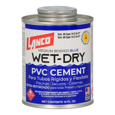 [PVCLANCO16] Cemento Pvc 16 Onz Lanco