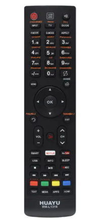 [AAA] Control Remoto P/Smart TV Universal RM-L1316