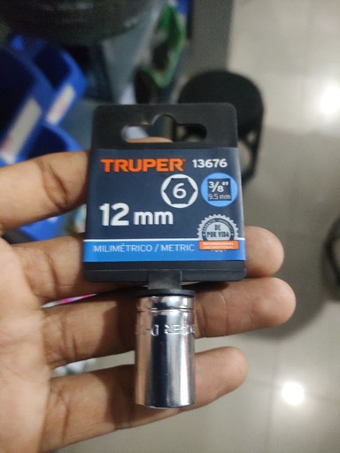 [CUBOMECANICO1/2] Cubo Mecanico 12 X3/8 Truper