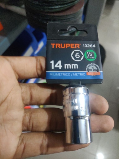 [251254] Cubo mecanico 14 X1/2 Truper