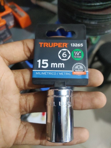 [21521] Cubo mecanico 15 X1/2 Truper