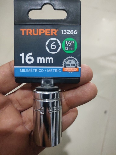 [DASD0252] Cubo mecanico 16 X1/2 Truper