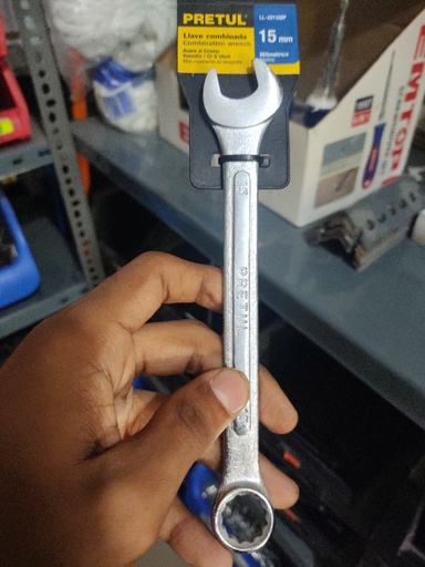 [7501206648995] Llave Mecanica Combinada No.15