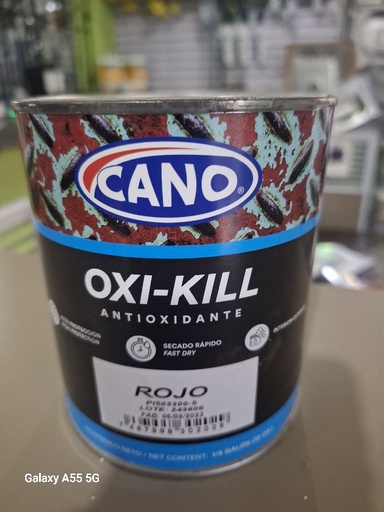 [PINTURA1/4OXIDOROJO] Pintura Esmalte 1/4 Oxido Rojo