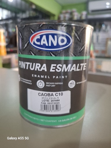 [PINTURACAOBA1/4] Pintura Esmalte Caoba 1/4