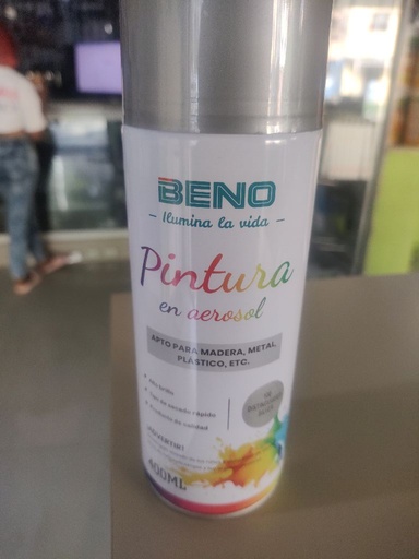 [PINTURASPRAYSULVER] Pintura Spray Plata 100