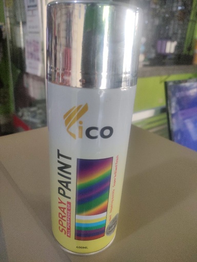 [PINTURAPLATEADA] Pintura Spray Plateado (Bright Chrome 318)