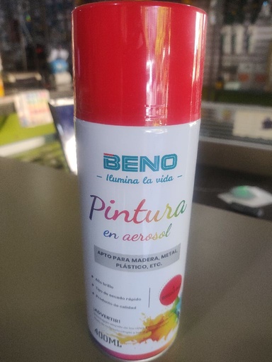 [ROJO5] Pintura Spray Rojo 5 Beno