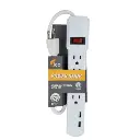 Regleta De 4 Salidas + 2 USB Lico