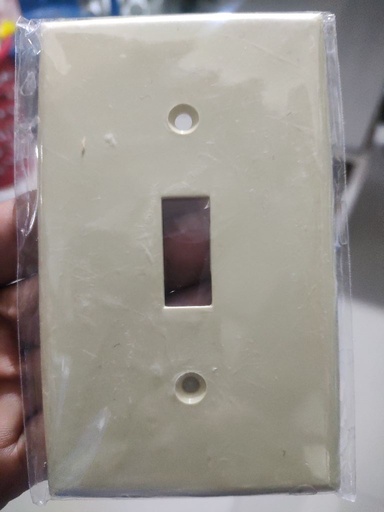 [TAPAPLASTICAINTERRUP] Tapa Plastica P/ Interruptor Sencillo