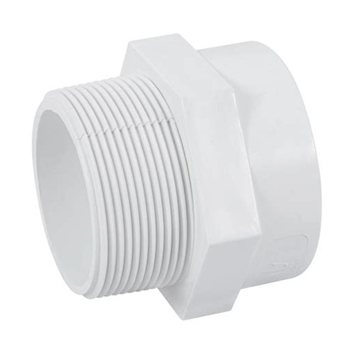 [ADAPTADORMACHOPVC2] Adaptador PVC Macho De 2