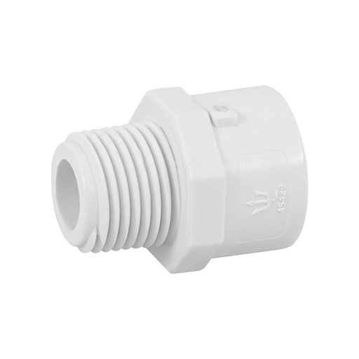 [ADAPTADORMACHO1/2] Adaptador Pvc Macho De 1/2
